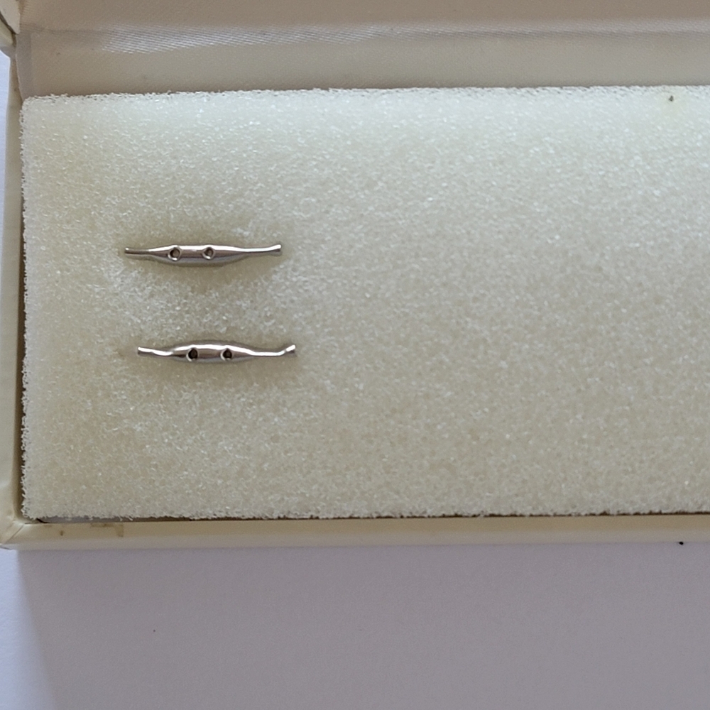 Monet Bracelet Vintage Y2K Neutral Tone Round Crystal Charm Signed New In Box - Picture 14 of 15